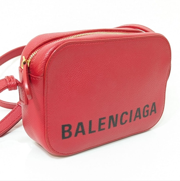 ✨️💎Authentic Balenciaga Red Crossbody Camera Bag - Picture 14 of 15
